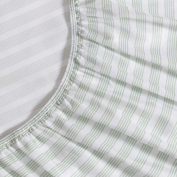 Beasley Stripe Green Twin Sheet Set