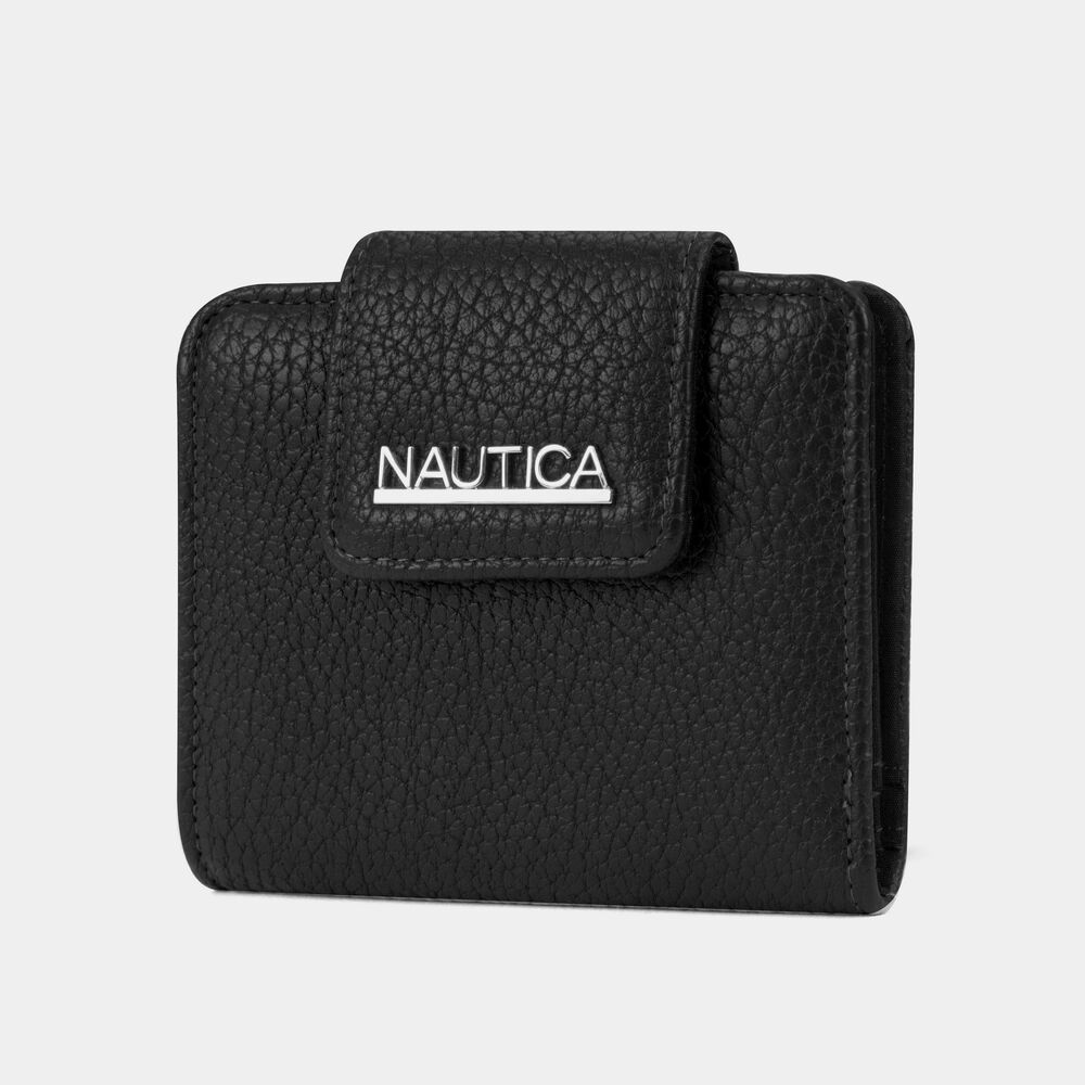 LOGO SNAP CARD CASE,True Black,large