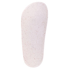 Logo Slide Sandal,Antique White Wash,large