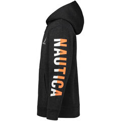 Little Boys' Colorblock Hoodie (4-7),Grey Heather,large