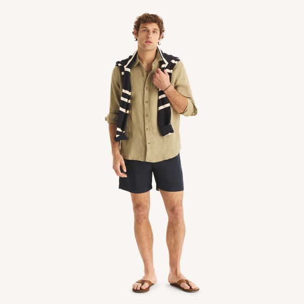 Classic Fit Linen Shirt 