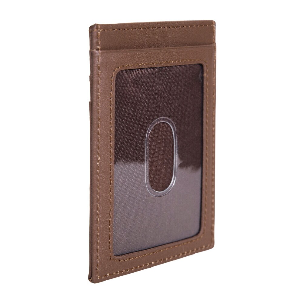 LOGO WALLET GIFT SET,Brown Stone,large