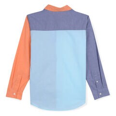 Toddler Boys' Makana Woven Shirt in Colorblock (2T-4T),Oyster Bay Blue,large