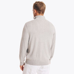 Navtech Quarter-Zip Sweater,Grey Heather,large