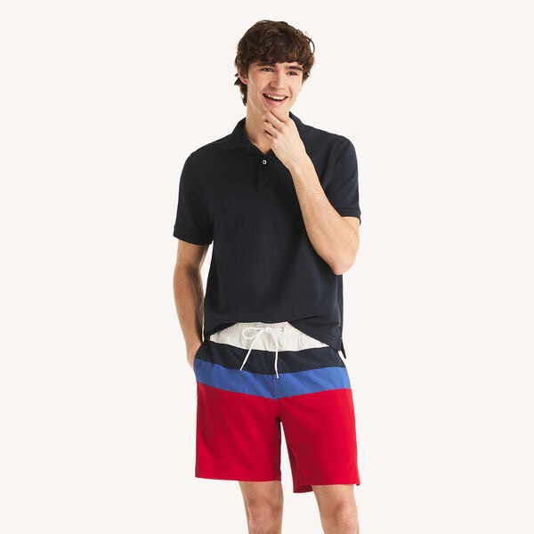 8" Colorblock Quick-Dry Swim