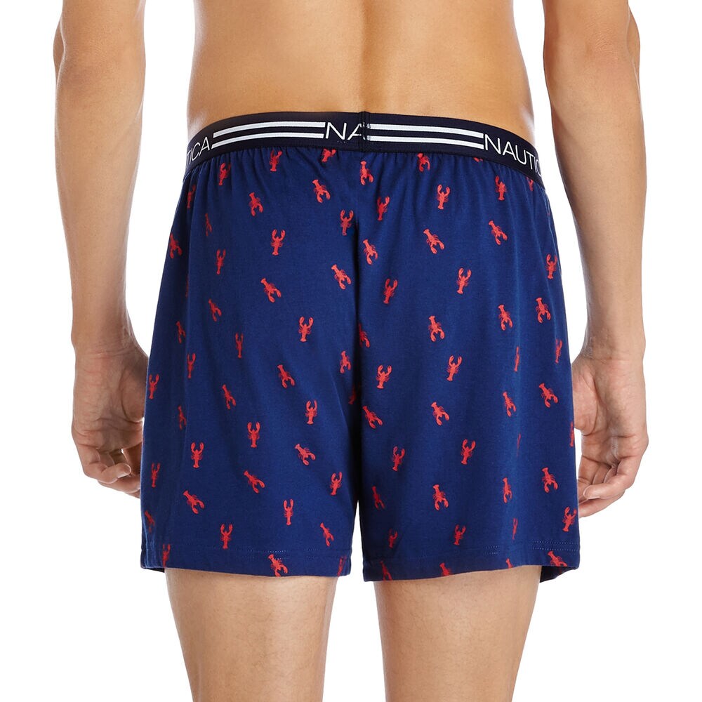 HOLIDAY LOBSTER WOVEN BOXER,Tropic Wave,large
