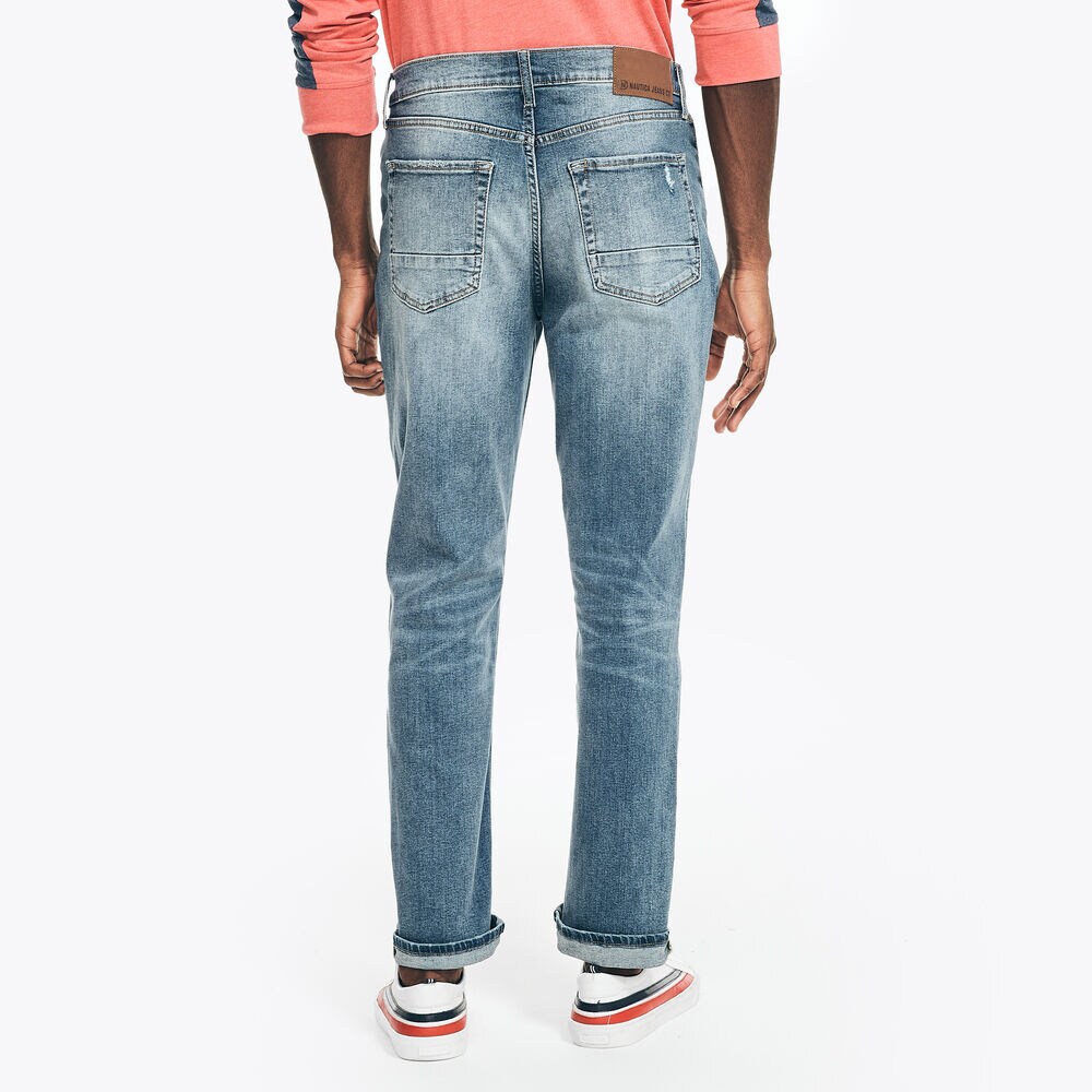 NAUTICA JEANS CO. SUSTAINABLY CRAFTED STRAIGHT FIT DENIM,Federal Blue,large