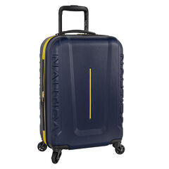 Vernon Bay 20" Hardside Spinner Luggage in Navy/Yellow,Navy,large