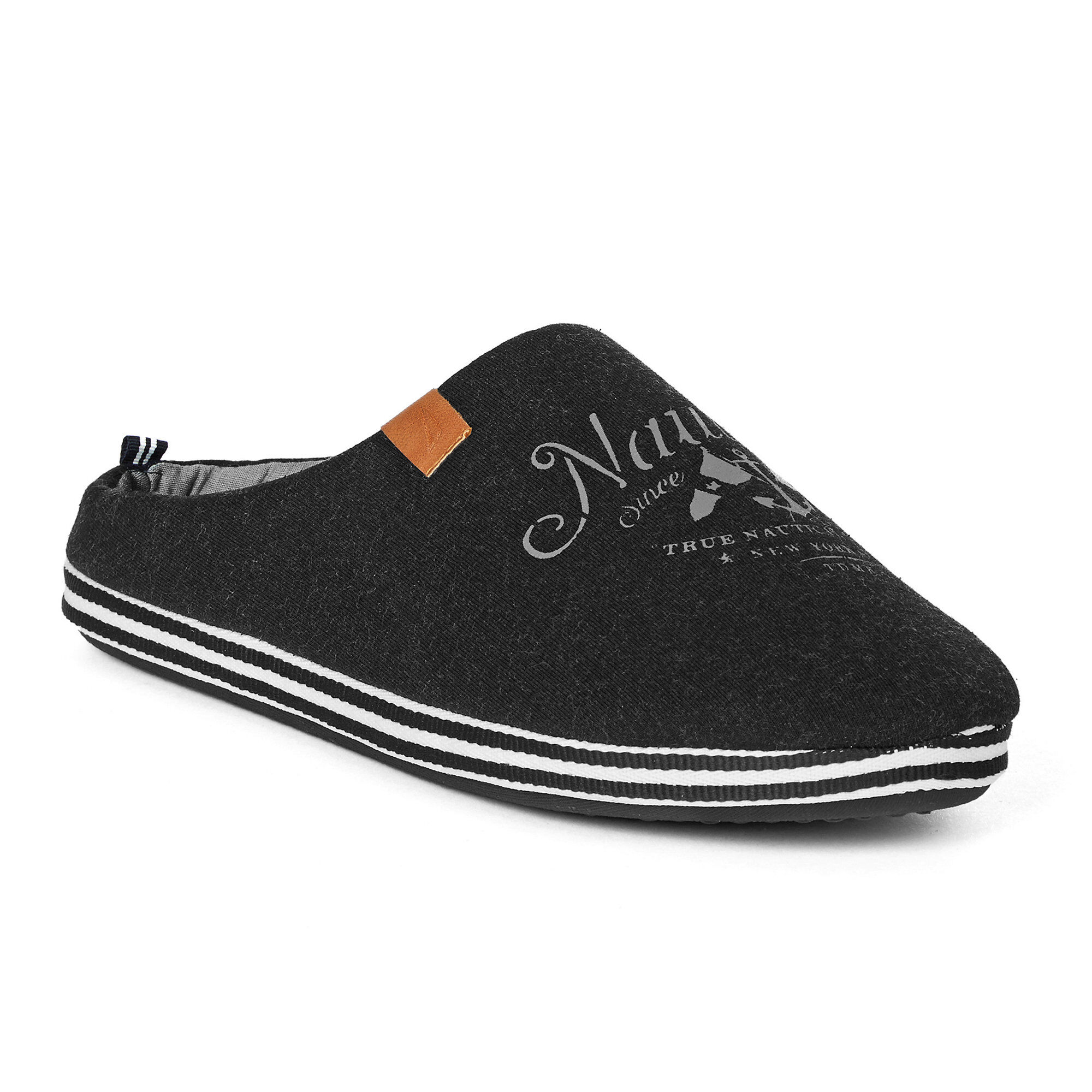 Men's Tillington Slippers,True Black,large