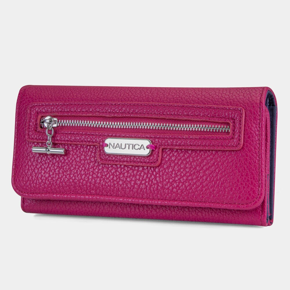 Above Board Wallet,Barely Pink,large
