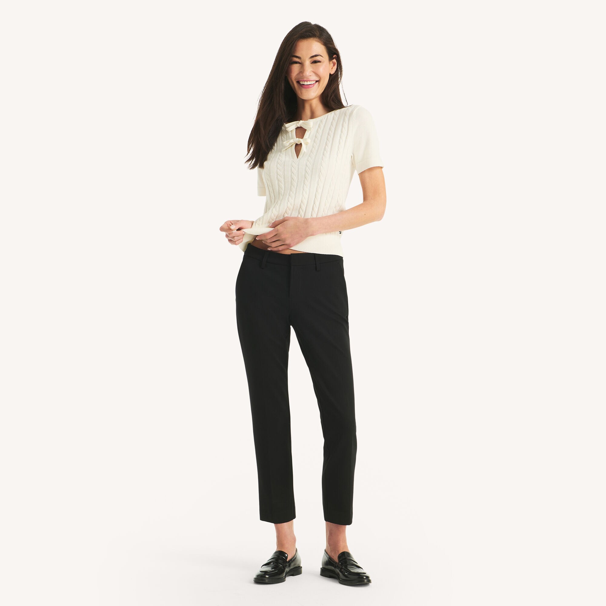 Montauk Ponte Trouser,Black,large