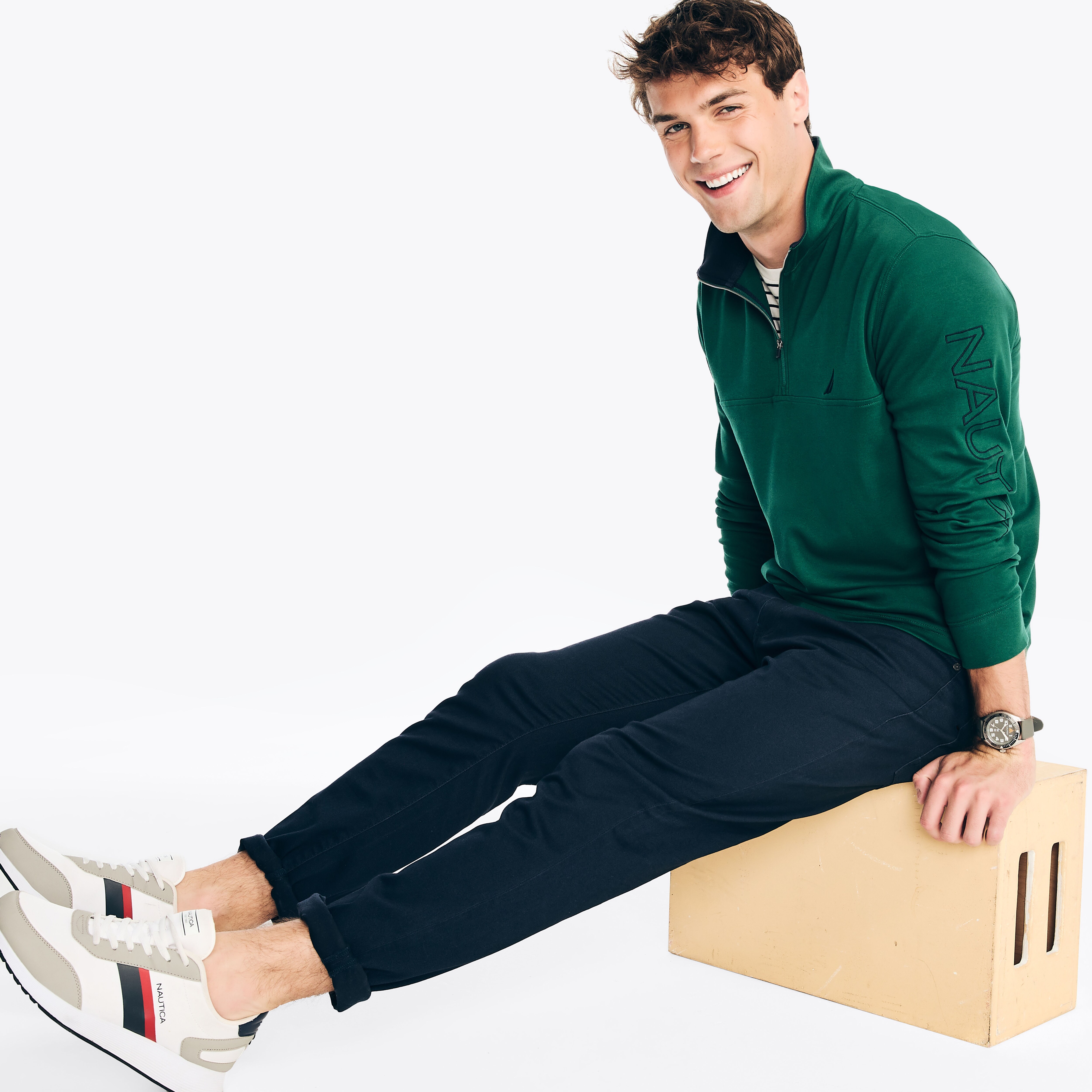 Quarter-Zip Pullover | Nautica
