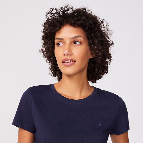SOLID CREWNECK T-SHIRT
