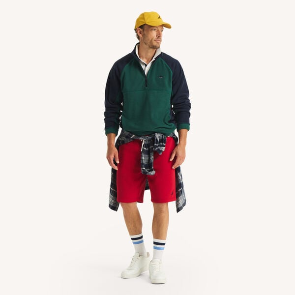 Nautex Fleece Colorblock Half-Zip Pullover