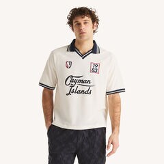 Johnny Collar Polo,Sail White,large