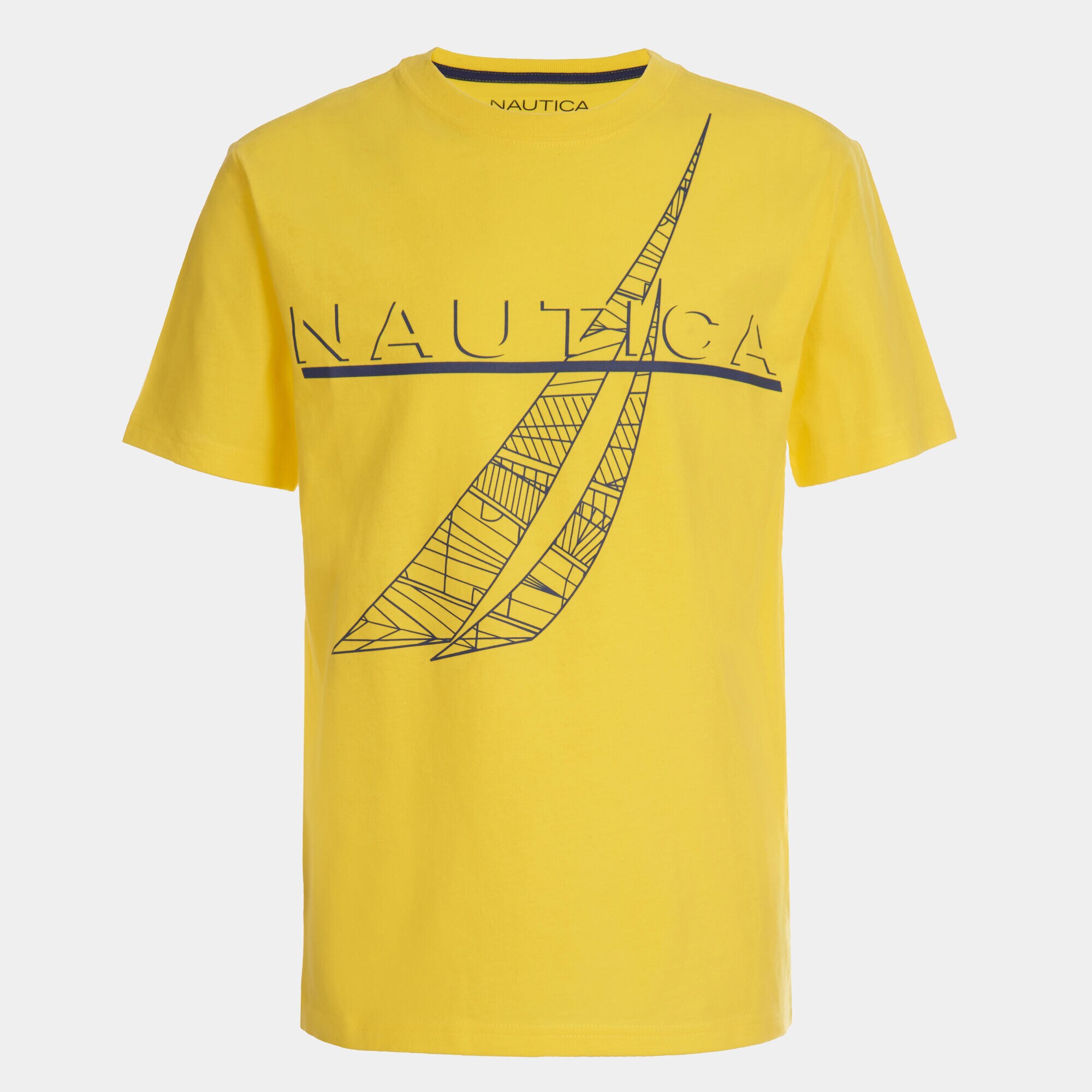 BOYS' SKETCH BRAND ICON GRAPHIC T-SHIRT (8-20),Firefly,large