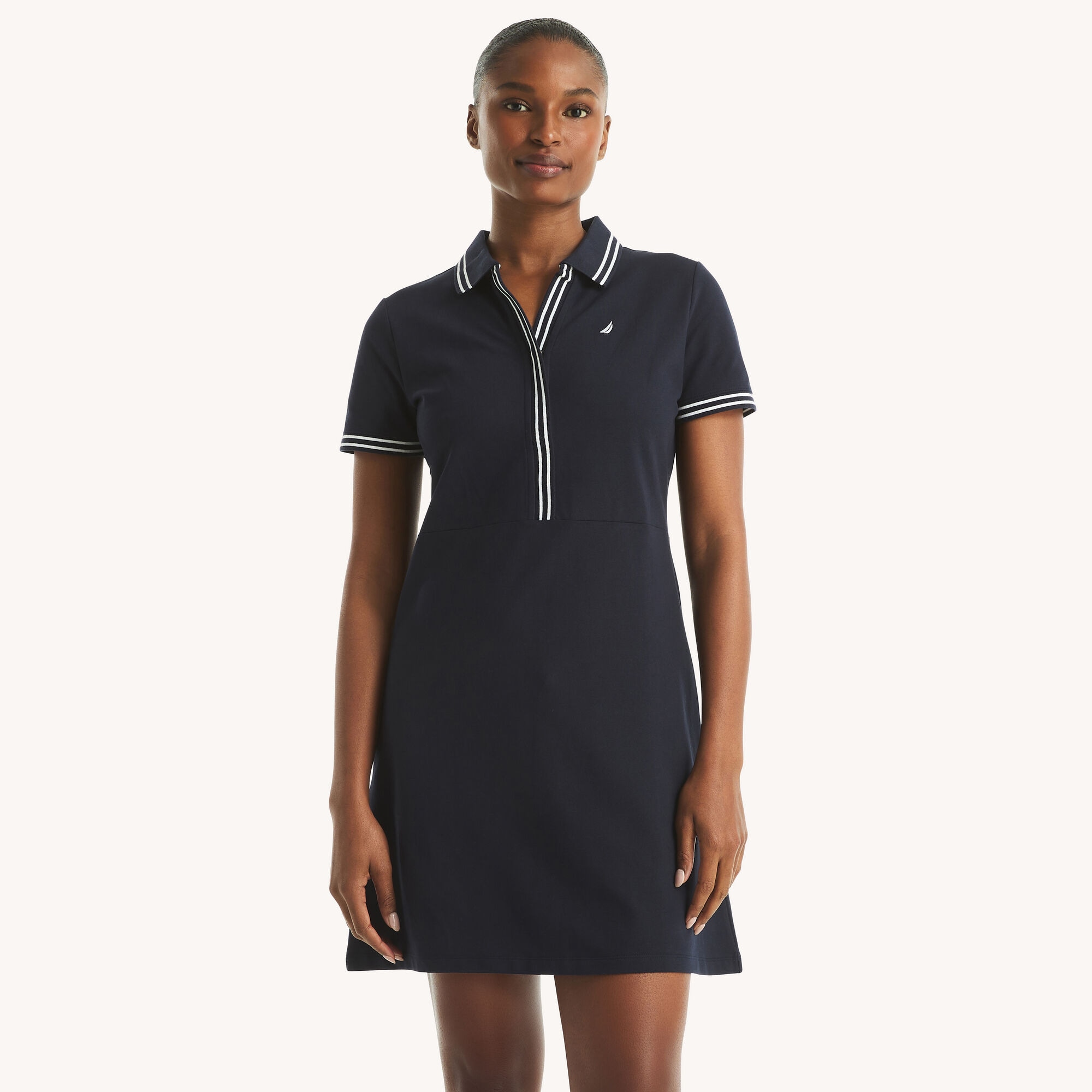 Deck Polo Dress,Navy,large