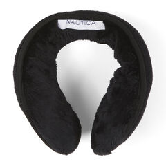 FLEECE EAR MUFFS,True Black,large