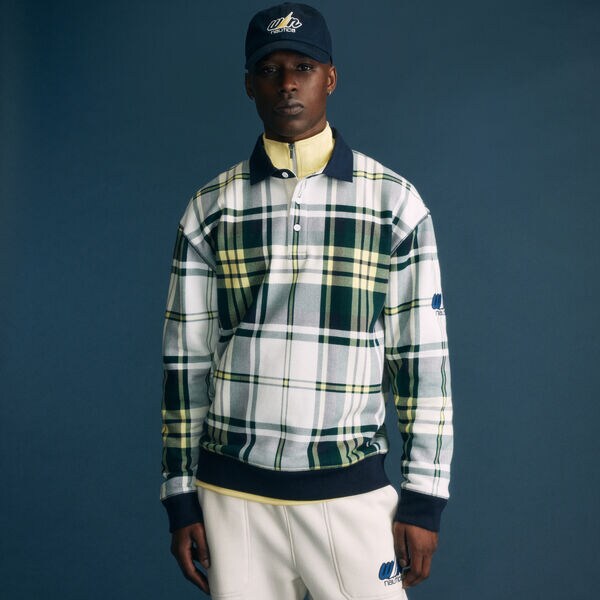 Eddie Win x Nautica Long-Sleeve Printed Polo