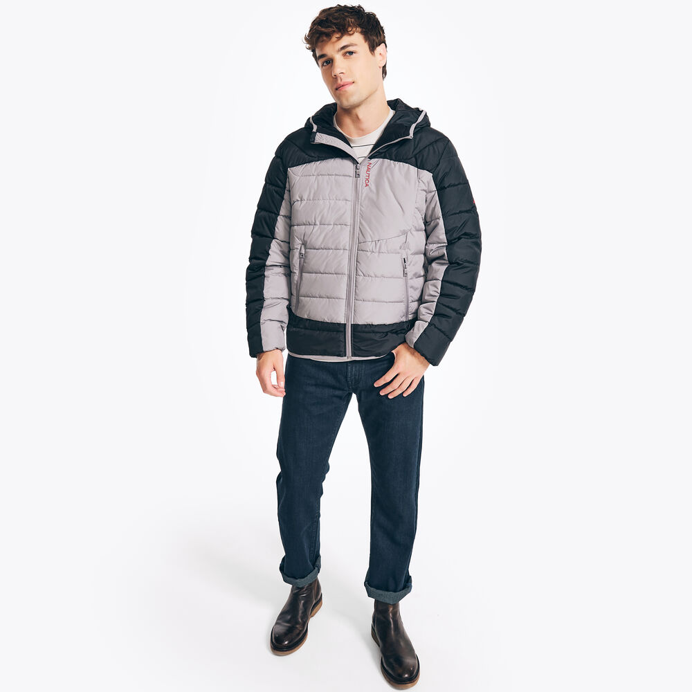 TEMPASPHERE PUFFER JACKET,Light Putty,large