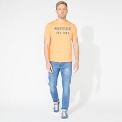 DEEP SEA RACING GRAPHIC T-SHIRT,Orange,large
