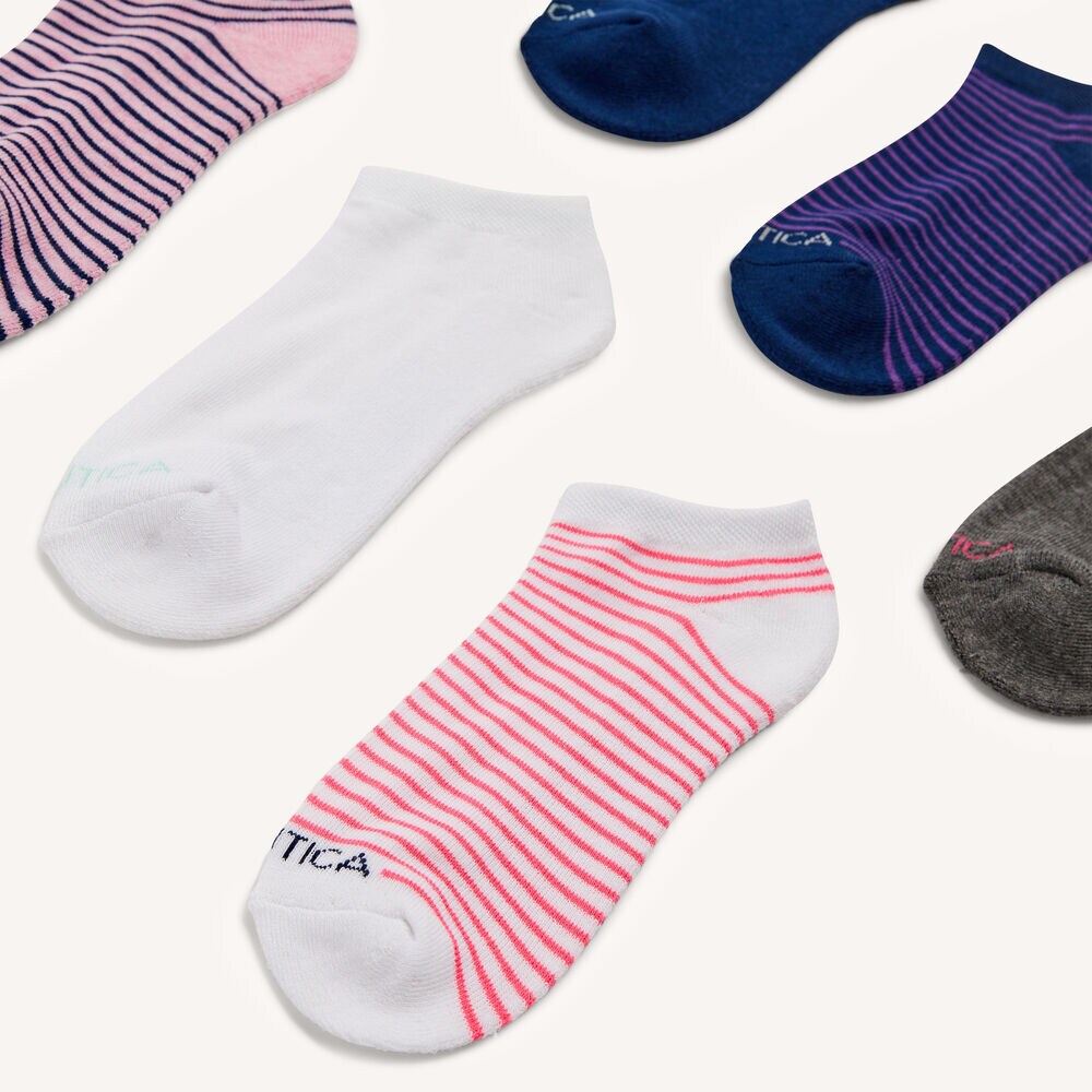 ATHLETIC LOW-CUT SOCKS, 6-PACK,Multi,large