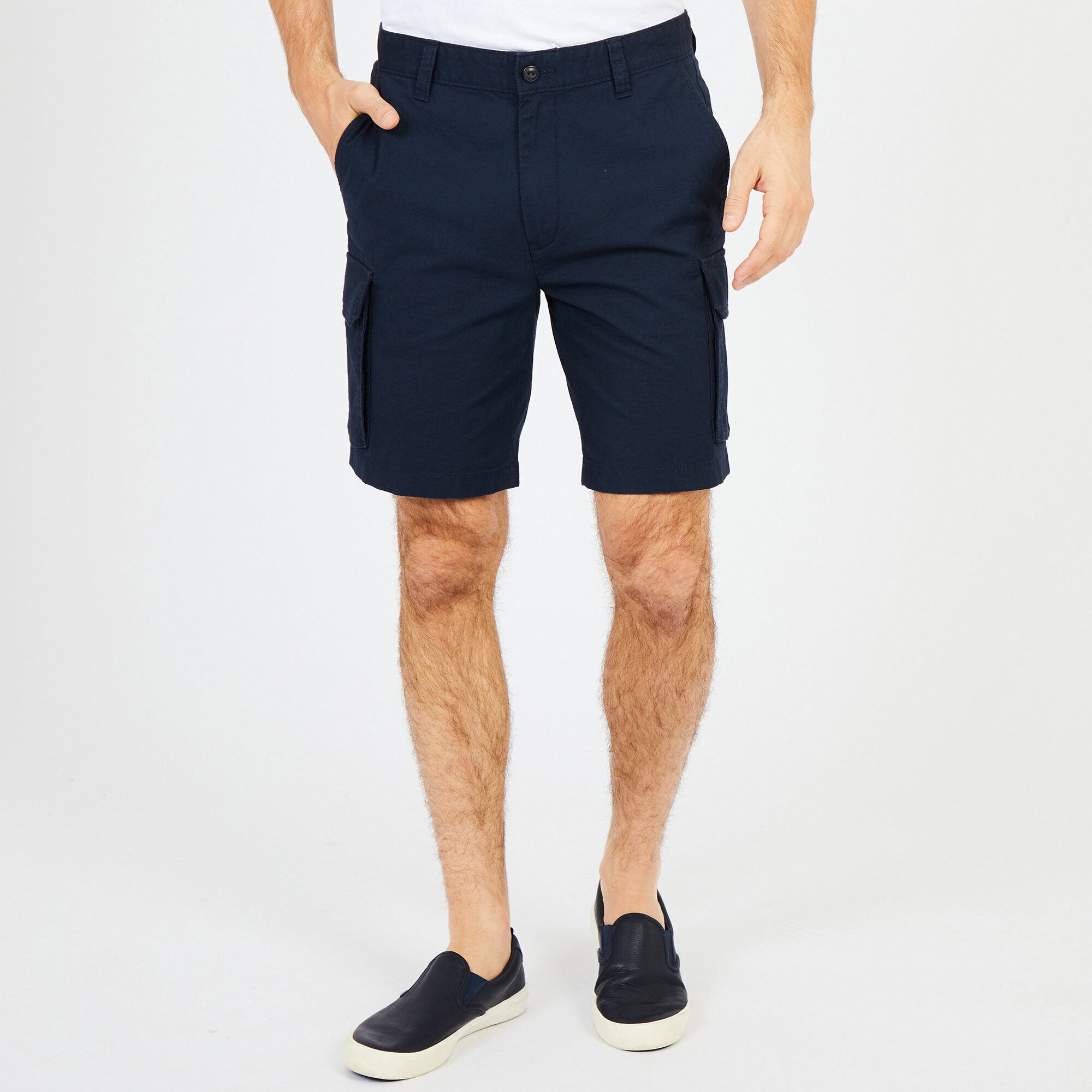 10” NAVIGATOR CARGO SHORT,True Navy,large