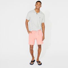 8" BIG & TALL SWIM TRUNKS,Pale Coral,large