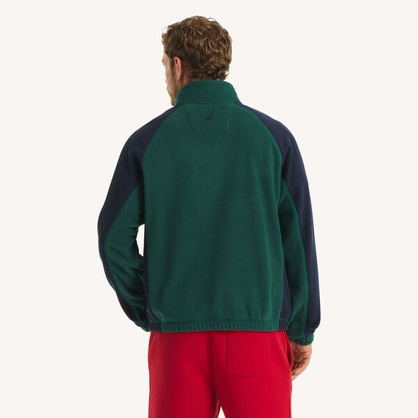 Nautex Fleece Colorblock Half-Zip Pullover