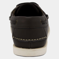 Linder Boat Shoe in Brown,Brown,large