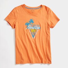 TROPICAL GRAPHIC T-SHIRT,Coral Reef Heather,large