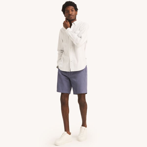 Classic Fit Wrinkle-Resistant Striped Shirt