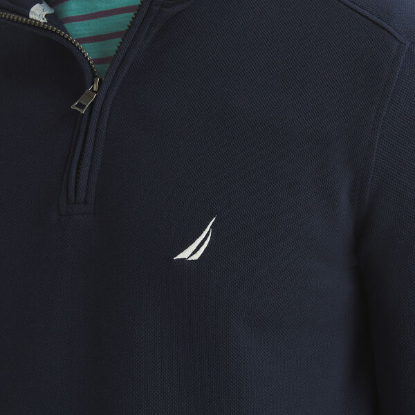 Big & Tall Quarter-Zip Fleece Sweatshirt