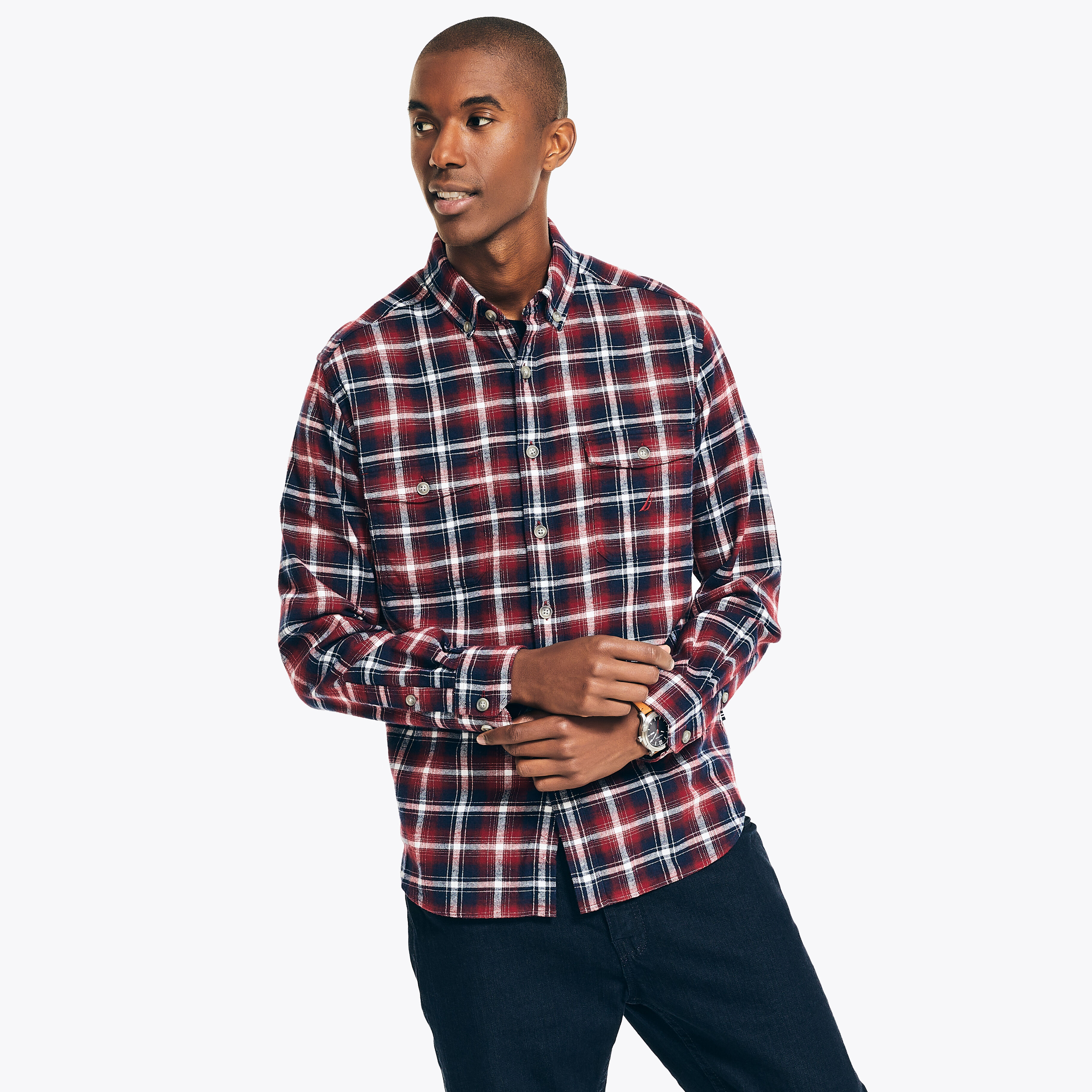 PLAID FLANNEL SHIRT | Nautica