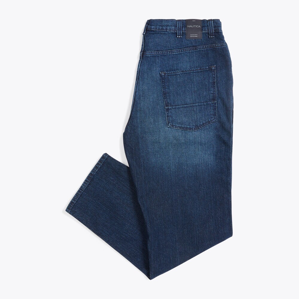 Big & Tall Relaxed Fit Adriatic Wash 5-Pocket Jeans,Pure Adriatic Sea Wash,large