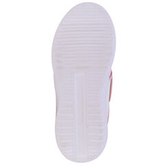 GIRLS' LOGO LACE-UP SNEAKER,Pale Blue,large