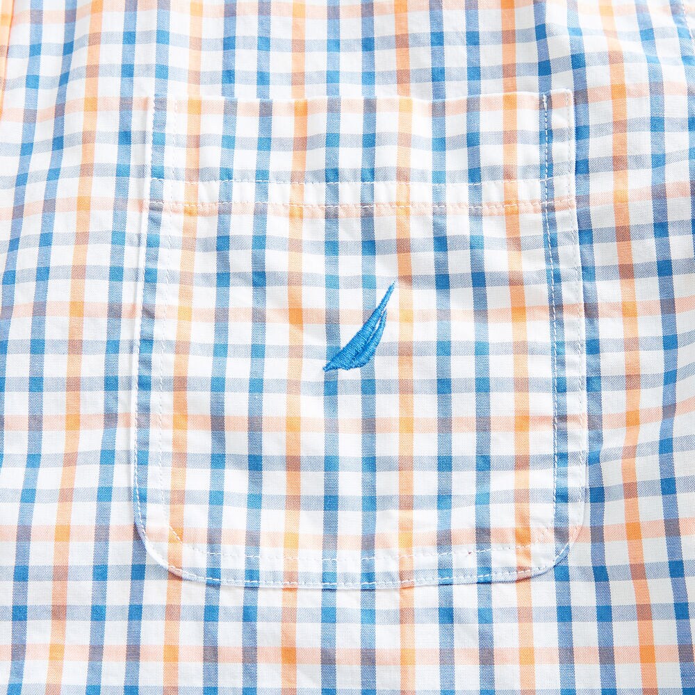 TATTERSALL SHORT SLEEVE SHIRT,Bright White,large