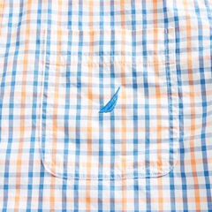 TATTERSALL SHORT SLEEVE SHIRT,Bright White,large
