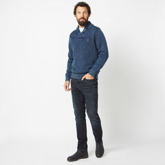 NAUTICA JEANS CO. SHAWL COLLAR SWEATER,True Navy,large
