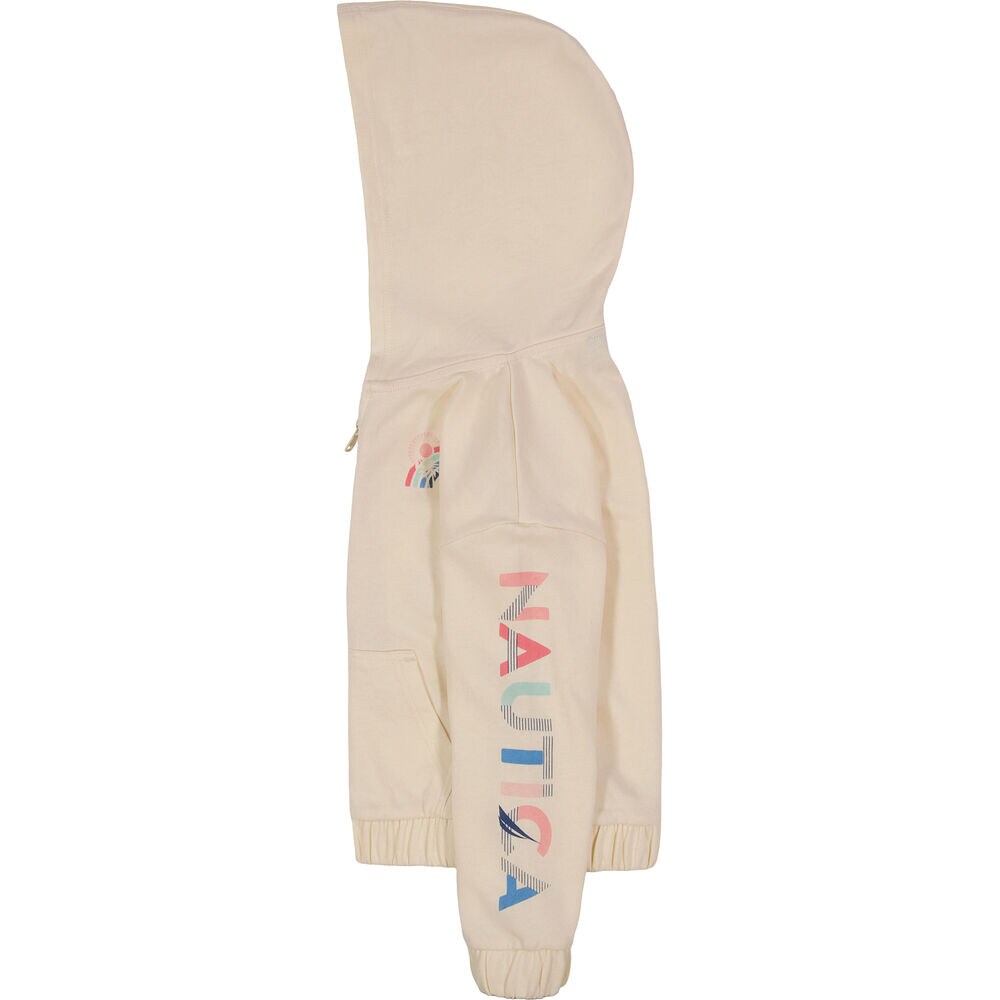 LITTLE GIRLS' SUNSET HOODIE (4-6x),White Cap,large