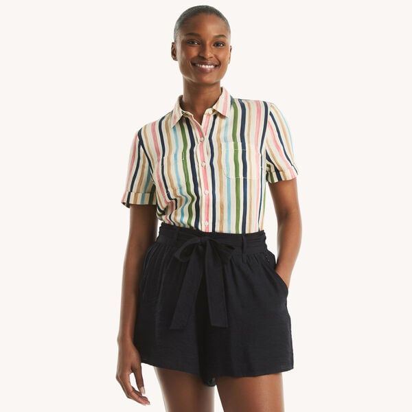 Striped Camp Shirt