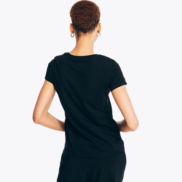 Sequin Logo Graphic T-Shirt