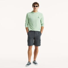 Nautica OTF 10" Cargo Short,Ice Blue,large