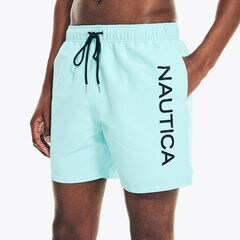 6" SOLID NEON LOGO SWIM,Surf Water Wash,large