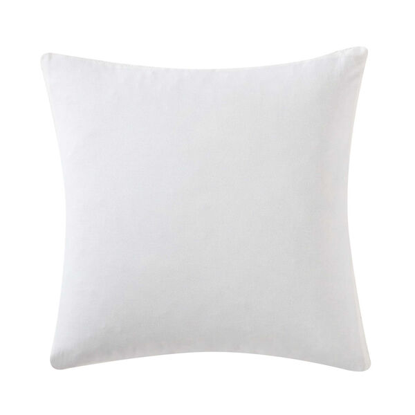 Wave Texture White Decorative Pillow