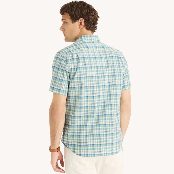 Plaid Short-Sleeve Shirt