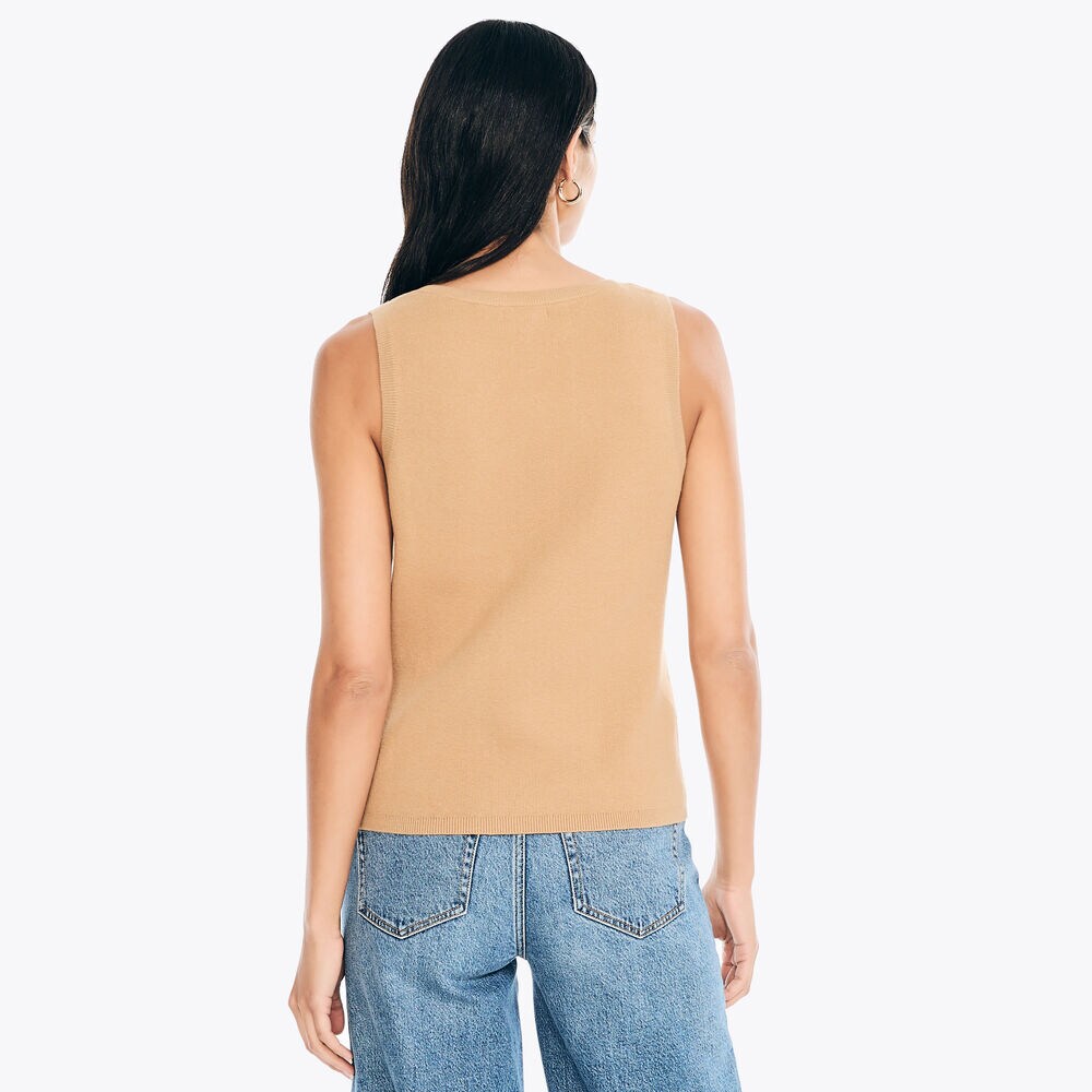 Sweater Tank,Woodrift Flax,large