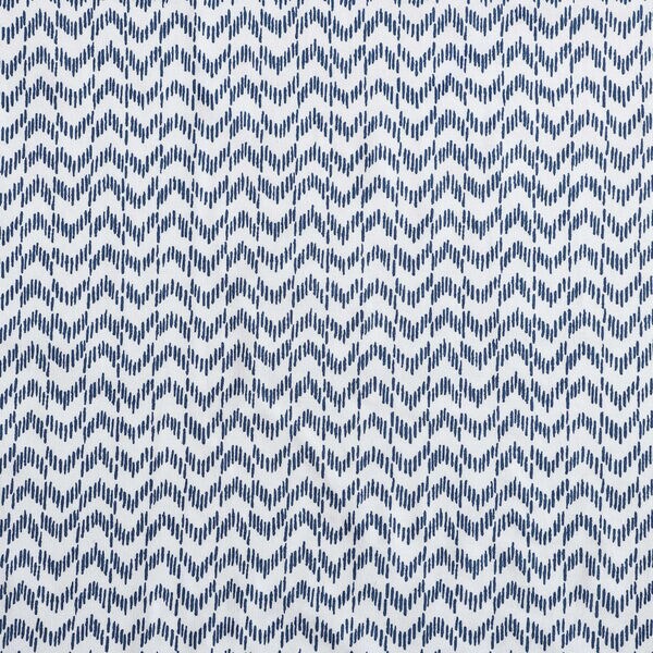 Ikat Wave Blue Queen Sheet Set