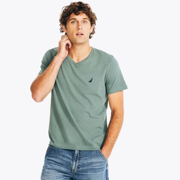 PREMIUM COTTON V-NECK T-SHIRT