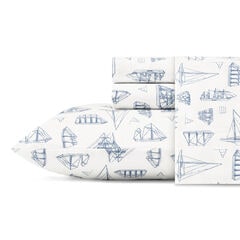 WHITEWOOD SAIL KING SHEET SET,Naval Blue,large